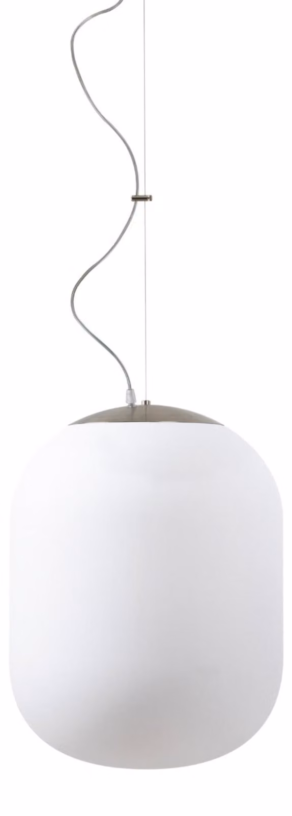 OSMONT TAN62878 TANIA L2 HP apparecchio a sospensione in vetro acciaio inox spazzolato / bianco IP40 4000 K 58W LED DALI