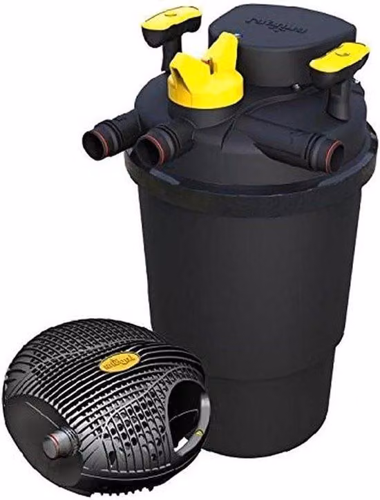 Pumpfilter 3.0, 710 x 42 x 57 cm, nero-giallo