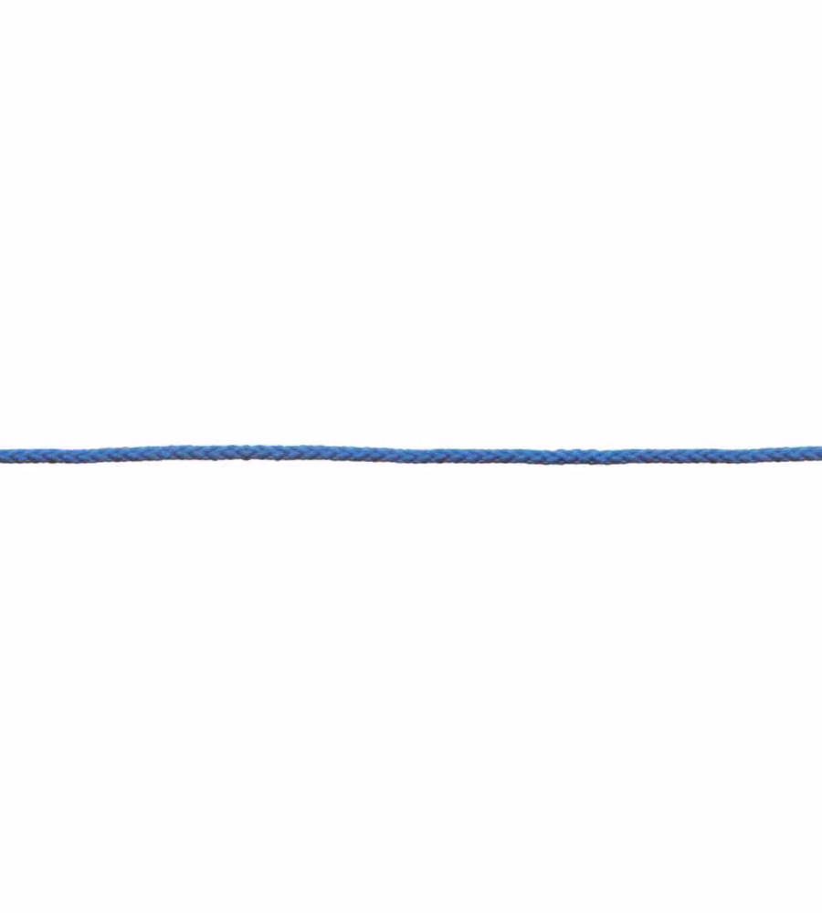 Treccia per veneziana in polipropilene  3 mm. blu