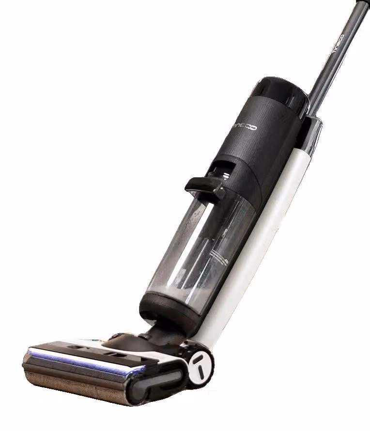Aspirapolvere per pavimenti umidi e asciutti, potenza 50W, batteria 25,2V, include una spazzola aggiuntiva, funzionamento senza fili, dimensioni 27 x 10 x 10 pollici