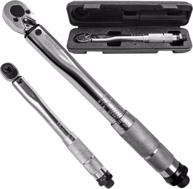 Chiave dinamometrica a scatto 1/4'' 2-24 Nm