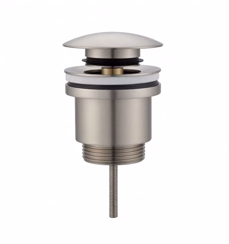 Piletta click-clack universale in ottone GIULY - Cromato Spazzolato