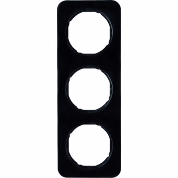 Berker R.1 FRAME 3CH SW GLOWING (10132145)