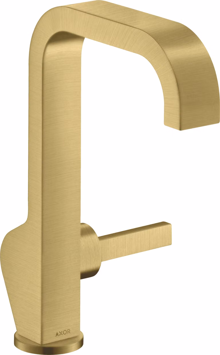 hansgrohe AXOR Citterio mitigeur monocommande de lavabo 190, sans garniture de vidage, saillie 171mm, 39037950, 39037950