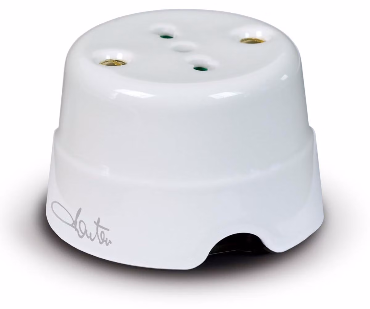 Prese a muro FANTON FME84010, tipo P17/11, in Vetroceramica, colore bianco