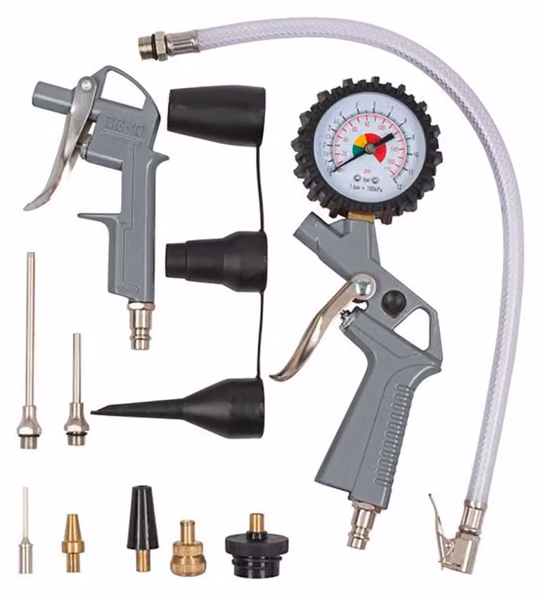 Powerplus POWAIR0023 Set di accessori per compressori 13 pezzi