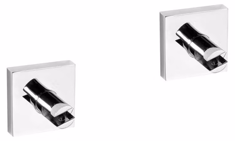 Sapho X-SQUARE Supporto per mensola in vetro 8 mm, cromato XQ009
