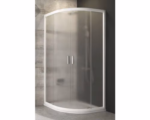 Cabina doccia Ravak Blix BLCP4-90 bianco+Grape doppia porta 3B270100ZG