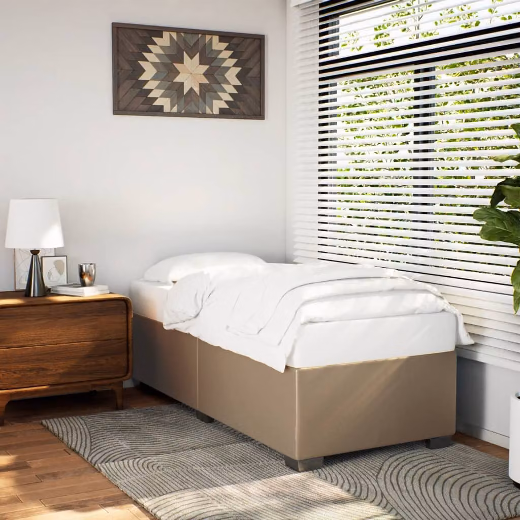 vidaXL Giroletto in Similpelle Beige L/P: 90 x 200 cm – 1