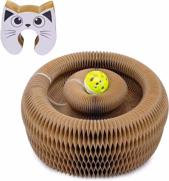 Amaca per gatti con pieghe pneumatiche - utili accessori per gatti