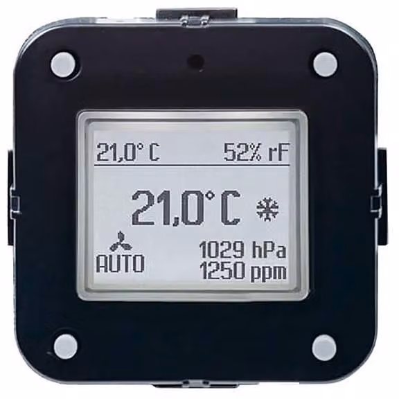 Controllore di temperatura ambiente KNX - Sensore di CO2 KNX 6109/28