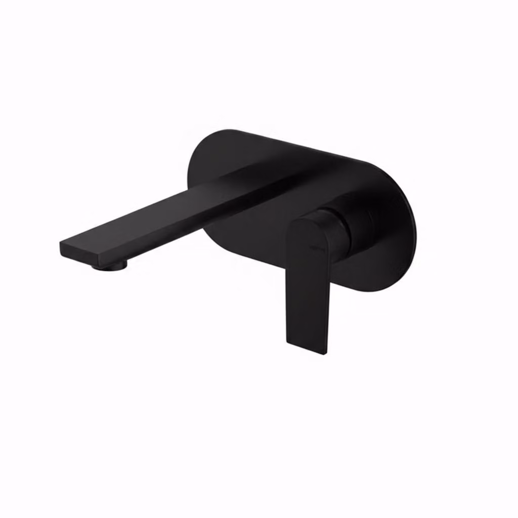 Miscelatore lavabo a parete Vema TIMEA V16050 - Nero Opaco