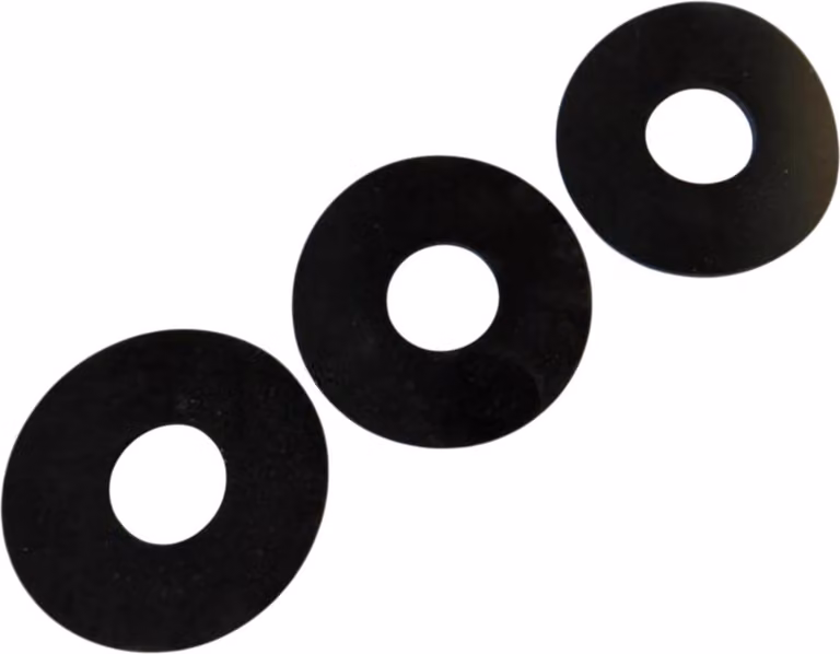 100 pezzi in NBR M8 25 mm x 9 mm x 4 mm