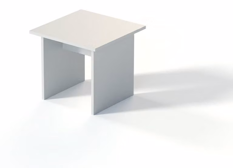 Tavolino da divano, tavolino da caffè, design moderno, semplice, in legno, bianco, funzionale, versatile