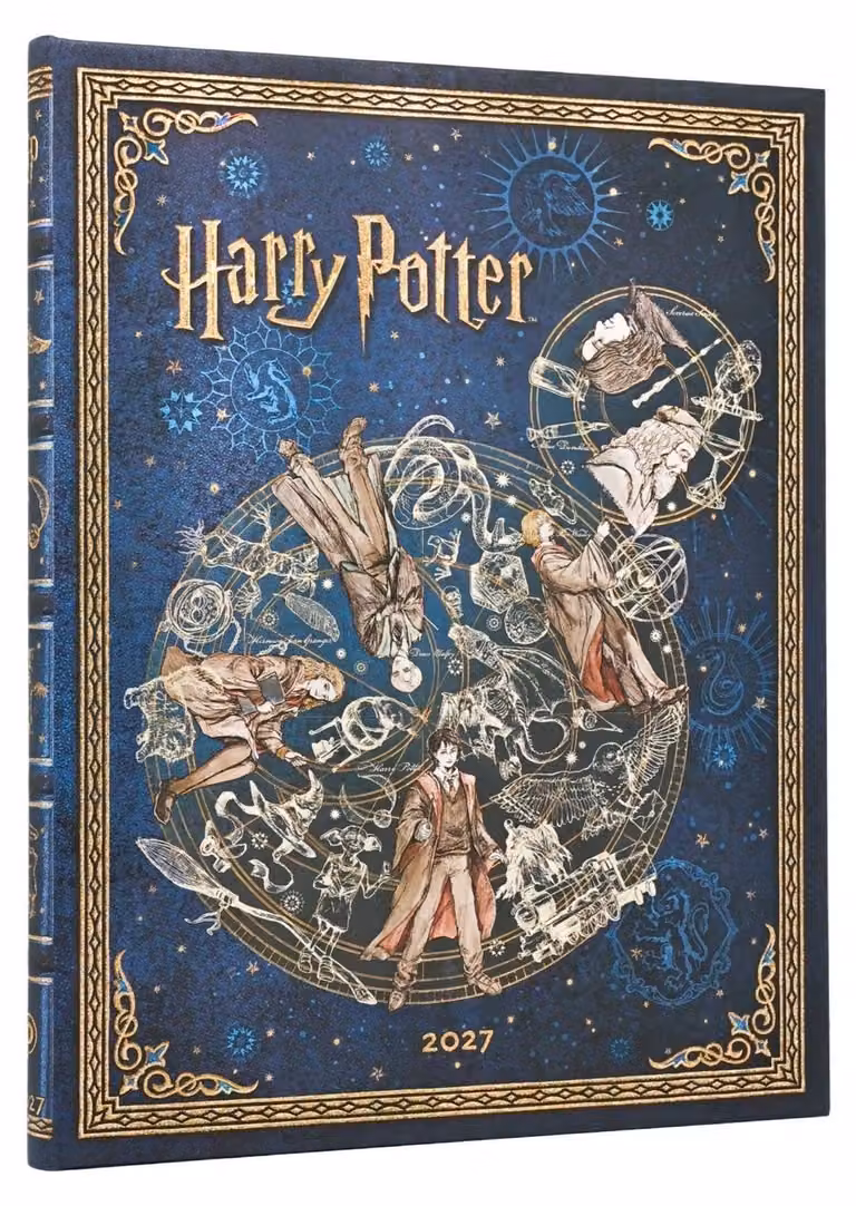 Calendario annuale 2027 a tema Hogwarts