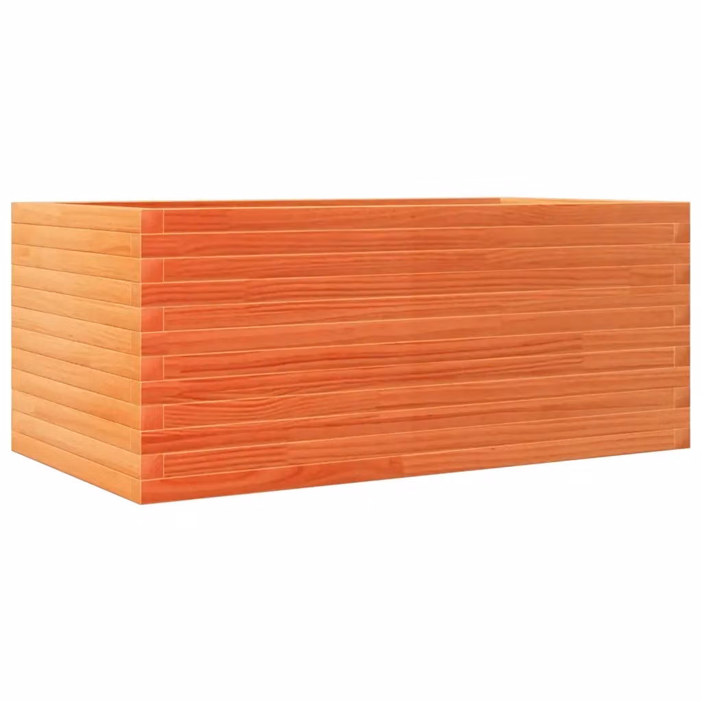 Fioriera da giardino Design Mania in legno massello di pino marrone L: 110 cm, P: 60 cm, H: 45,5 cm – 2