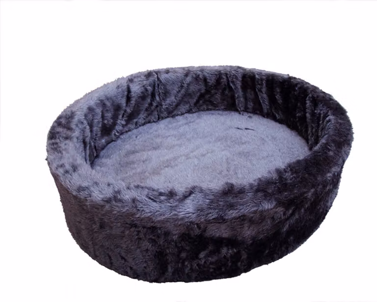 Nobby letto in peluche 50 cm grigio