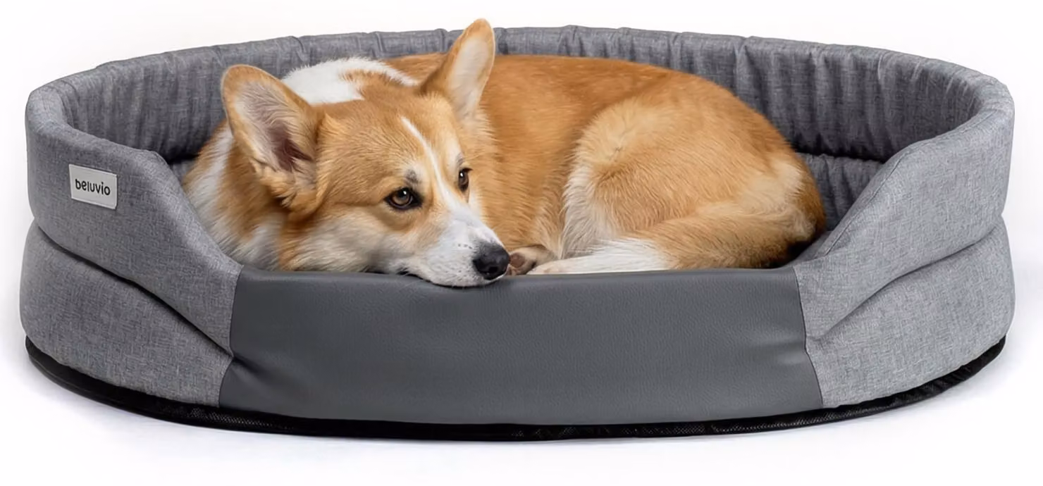 Cuccia per cani Peluvio, impermeabile, facile da pulire, antiscivolo, bassa