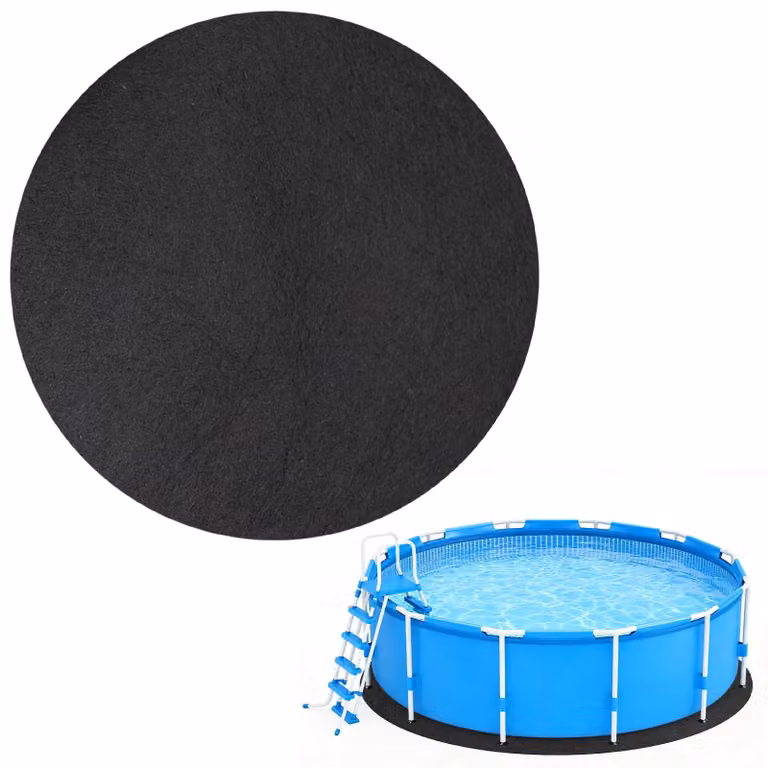 Solidchoice - Tappeto protettivo rotondo per piscine, diametro 305 cm, per la protezione del pavimento e l'isolamento