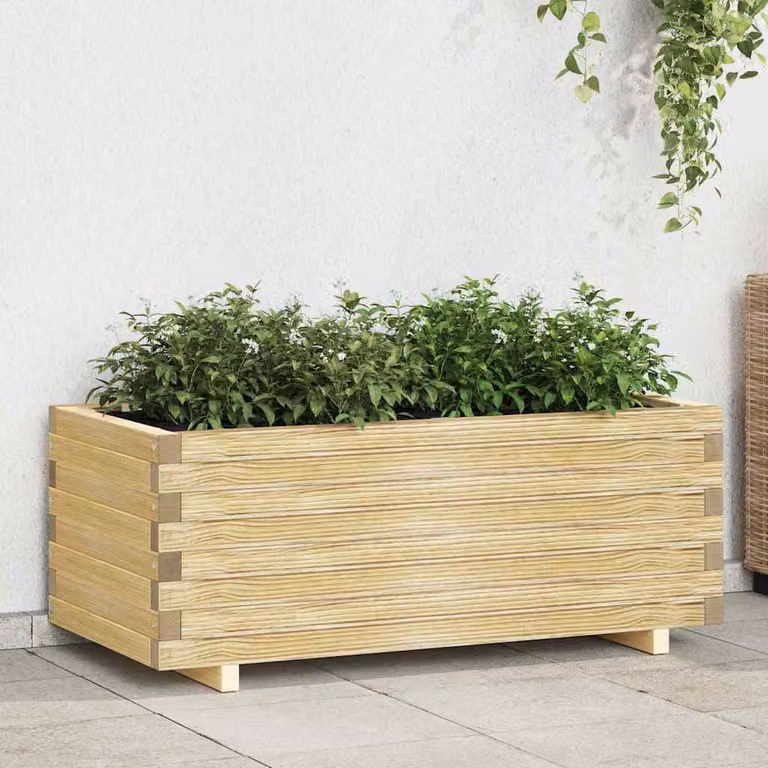 vidaXL Letto Rialzato 100x50x40 cm in Legno Rettangolare