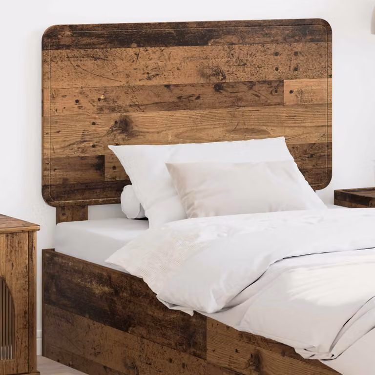Testiera per letto moderna vidaXL in legno ingegnerizzato color marrone