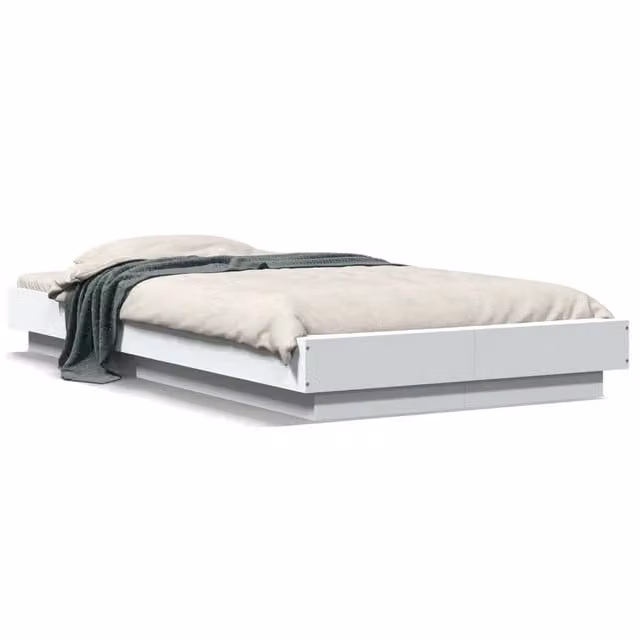 Letto singolo per adulti Design In in legno multistrato bianco L 90 cm x P 200 cm – 1