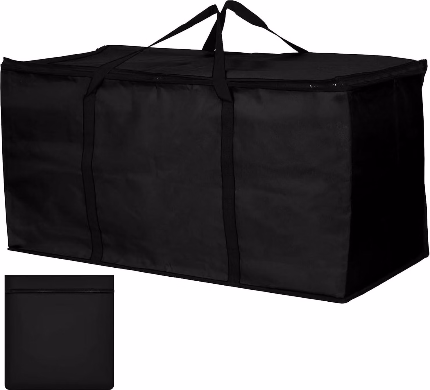 Borsa di stoccaggio per cuscini da giardino, resistente all'acqua e ai raggi UV, dimensioni 175x76x51 cm, adatta per l'uso esterno