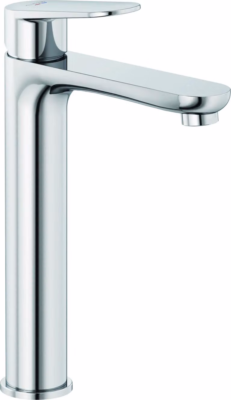 Kludi X1 Lavabo EHM 240 senza set di scarico cromato, 1 pz.