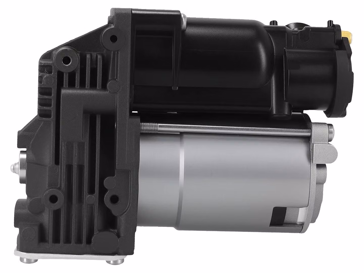 Pompa per compressore di sospensioni pneumatiche, alluminio, 250 mm x 150 mm x 120 mm, compatibile con modelli SUV, pressione di esercizio fino a 10 bar, assorbimento di potenza 12 V CC
