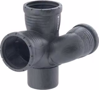 Geberit 393464141 Silent-Pro Albero di derivazione per curva