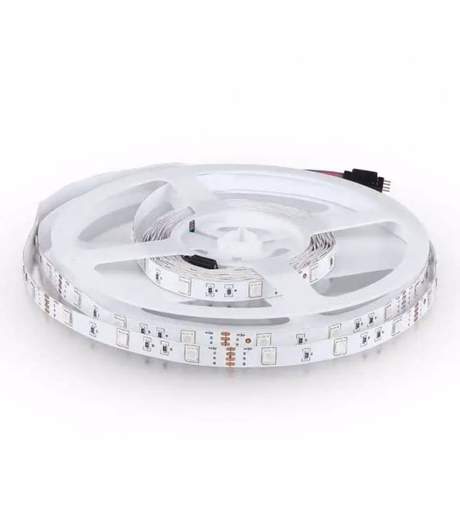 Strip LED SMD5050 6W/m 5m 30 LED/m RGB 12V IP20 10mm