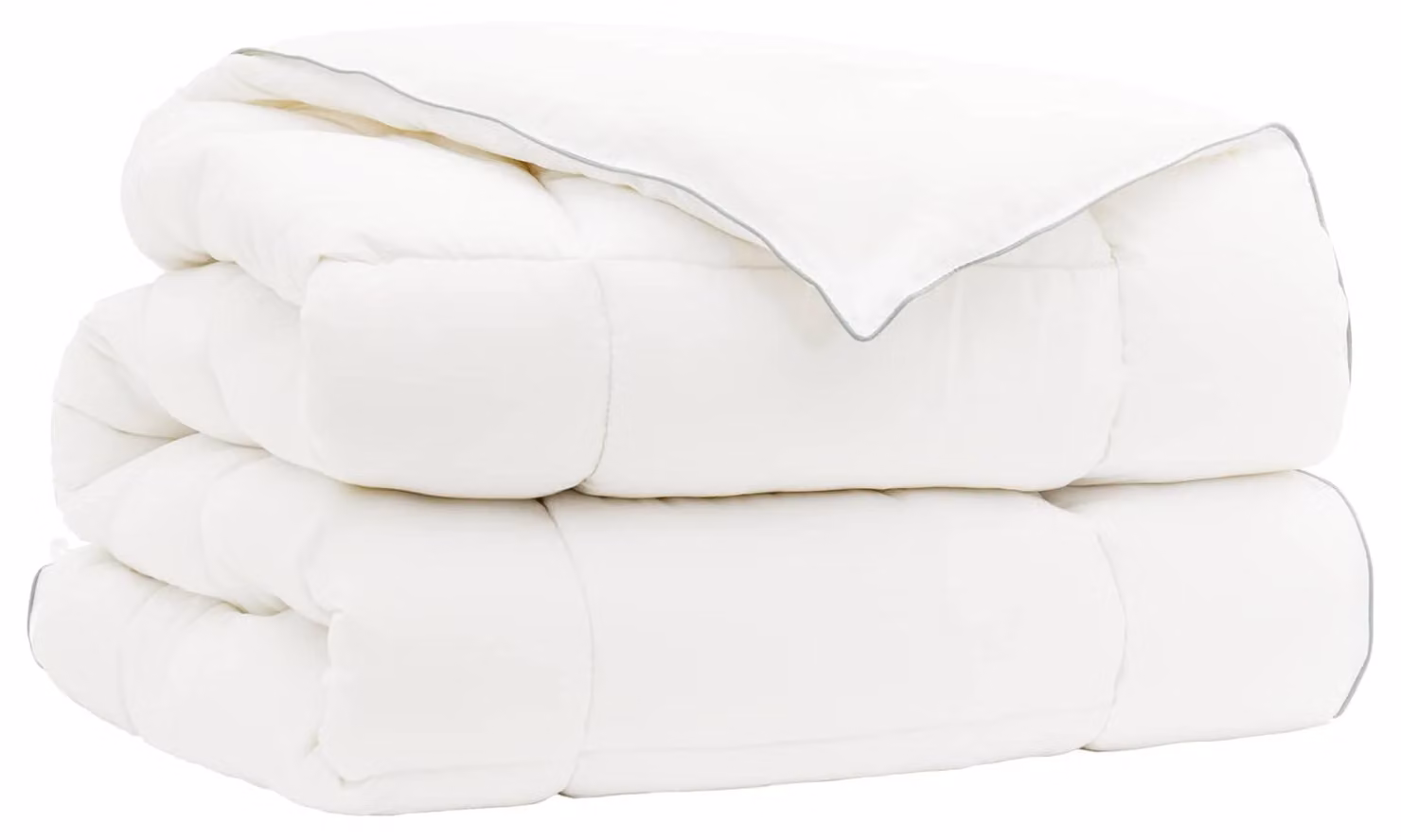 Copertura per letto, 220x240 cm, inverno, 450 GSM, lana australiana, colore bianco