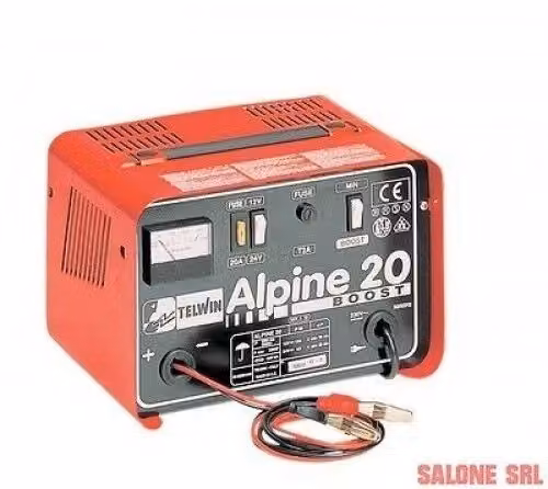 Caricabatteria auto portatile Telwin Alpine 20 Boost tensione 12-24V rosso – 2