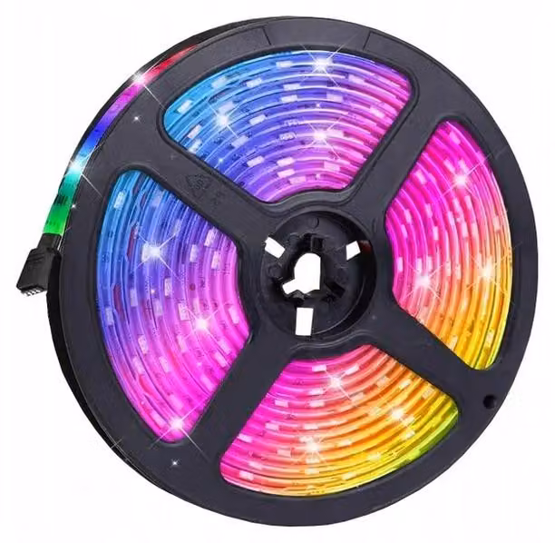 RGB LED RGB COLORE LUMINOSO 7,2W/m 36W 5m IP20