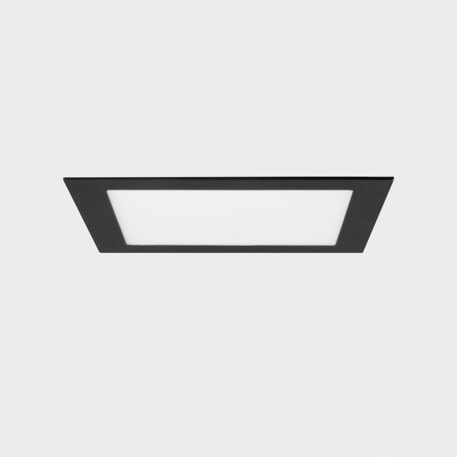 KOHL LIGHTING KOHL-Lighting DISC SQ apparecchio da incasso con cornice 300X300 mm nero 24 W CRI 80 3000K PUSH