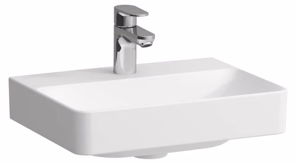 LAUFEN PRO X Lave-mains, sans trou pour robinet, avec trop-plein, 450x340mm, H8158617571091, H8158617571091