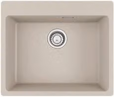 Lavello a vasca singola Franke Mrg 610 54 ftl MARIS Sahara Opaco Beige L: 59 cm, P: 50 cm