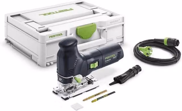 Seghetto Alternativo Festool PS 300 EQ-Plus Grigio (Solo corpo + Systainer SYS3 M 137)