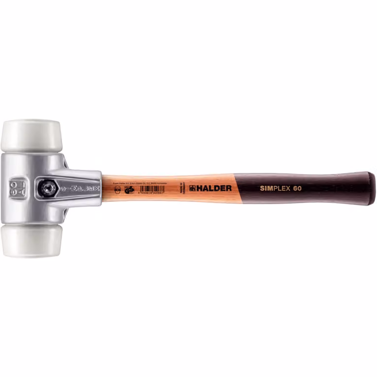Mazza SIMPLEX a facce morbide, superplastica; con..