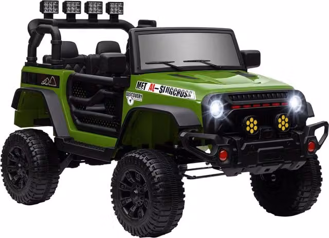 Auto Elettrica per Bambini Verde con Telecomando ¨C Minimal ¨C 12V