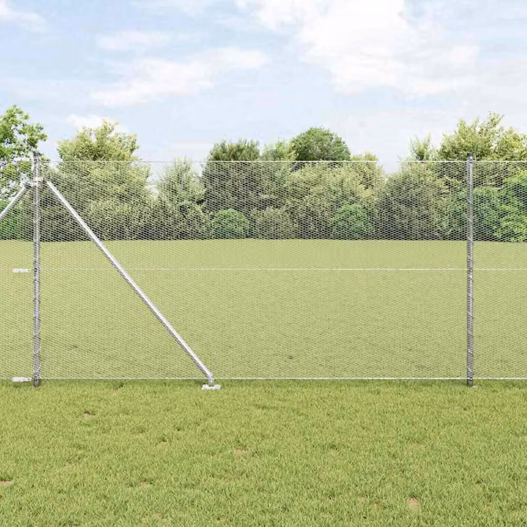Recinzione in rete saldata con punte 25 x 1 m (L x H)
