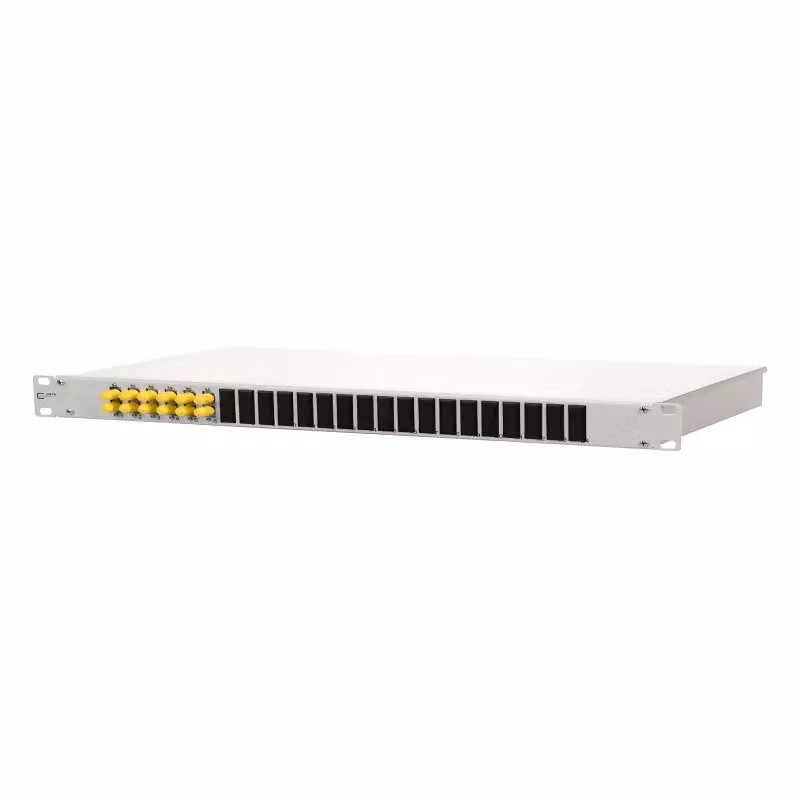 Metz Connect OpDAT fix pannello di giunzione 6xST-D (metallo), OS2, grigio 150259D106-E