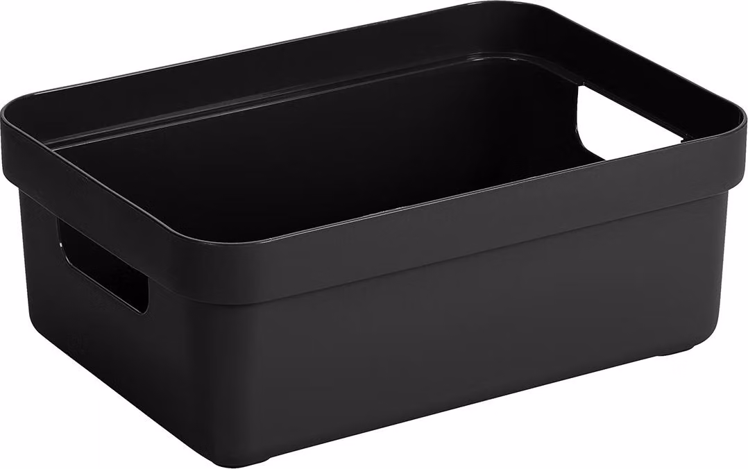 Sunware Sigma, contenitore per la casa 9L - nero