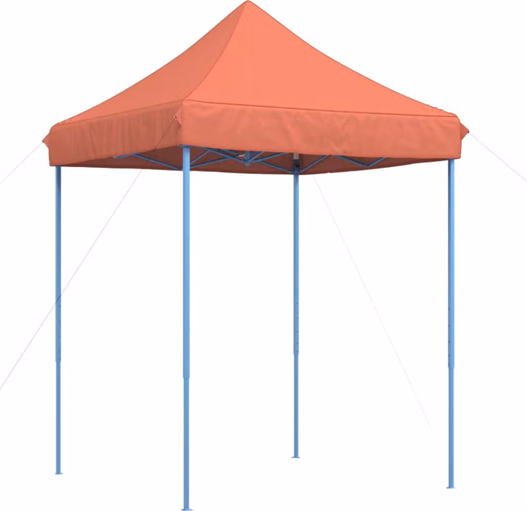 Tenda Party Terracotta 200 x 200 x 306 cm Tessuto Oxford