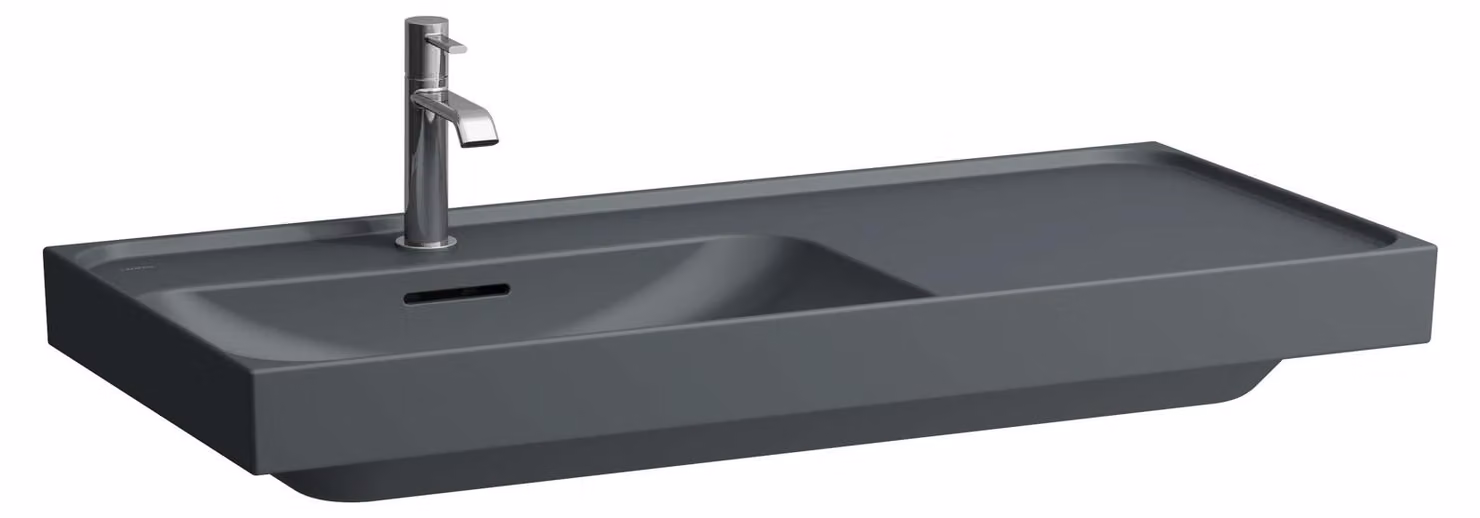 LAUFEN MEDA lavabo, encastrable, tablette à droite, 1000x460mm, 1 trou pour robinet, sans trop-plein, H8171187581111, H8171187581111