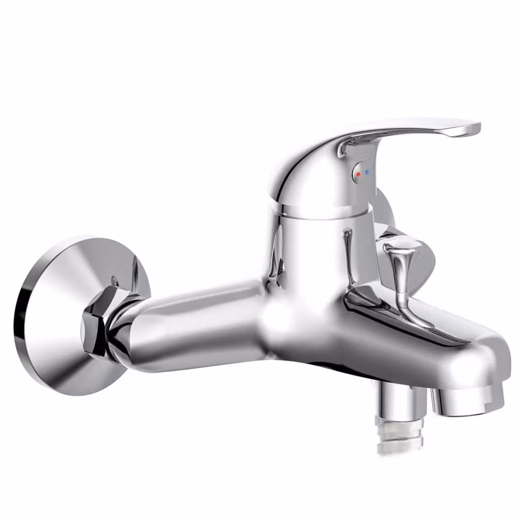 Miscelatore da bagno SCHÜTTE ATHOS, miscelatore da bagno, rubinetto da bagno, miscelatore da bagno in cromo