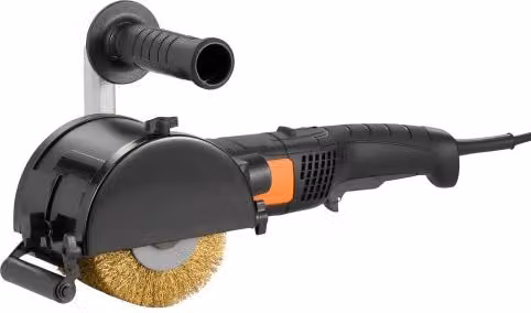 VEVOR Lucidatrice Elettrica Portatile da 1300 W con 6 Velocità Regolabili, Strumento per Brunitura e Condizionamento Superfici in Acciaio Inox, Metalli e Legno, Colore Nero