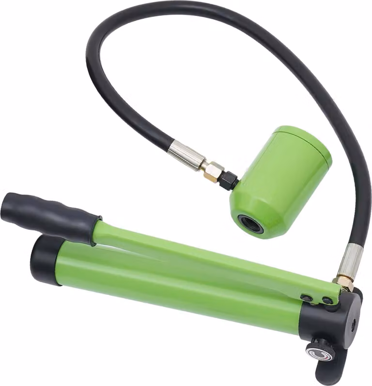 Set di punzoni, utensile idraulico manuale, forme di punzonatura versatili, verde