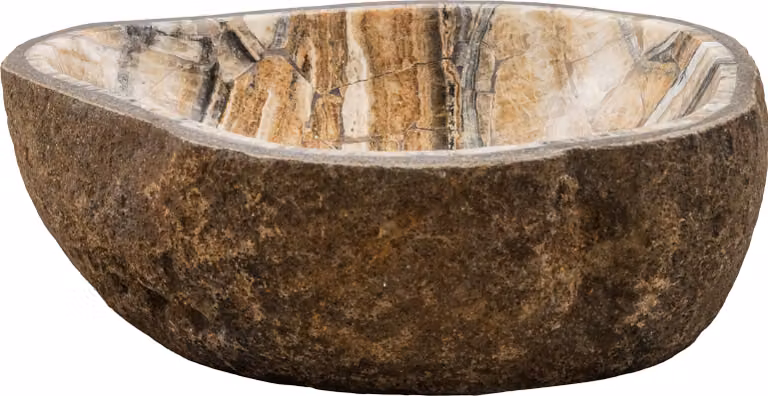 Lavabo in pietra naturale 45 x 35 x 15