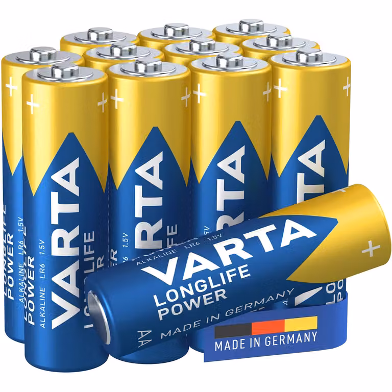 VARTA Pila alcalina High Energy AA Stilo 8+4 pezzi